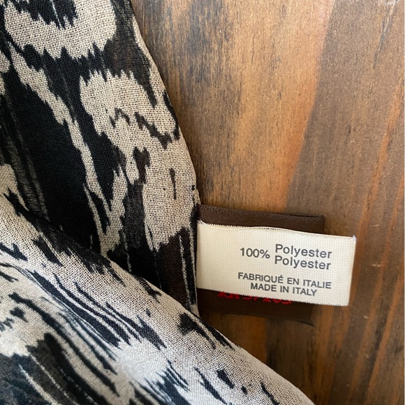 DANIER multicolour scarf - Picture 4 of 5